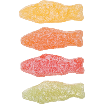 Malaco Pastellfisk, sur, 3,25kg